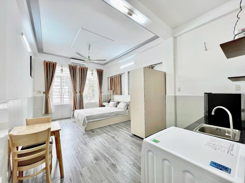 Khai trương căn hộ mới 1pn- 2pn nằm ngay hoàng hoa thám - full nội thất - gần quận 1 - phú nhuận - bình thạnh