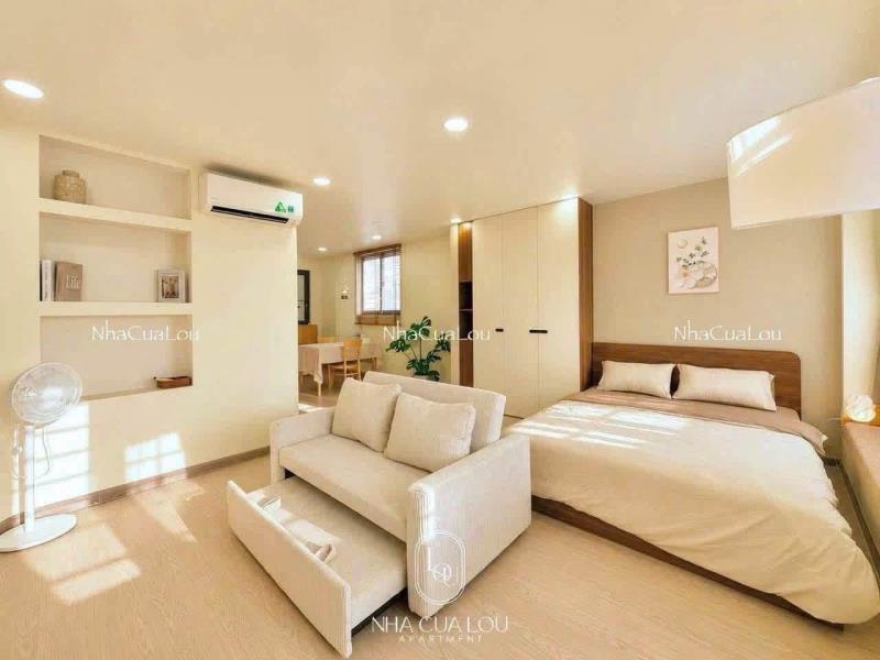 Cho thuê căn hộ ngay cv hoàng văn thụ siêu thoáng - Ảnh 3