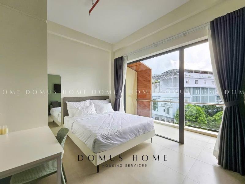 Nhà mới full nội thất – ban công, bếp riêng gần aeon mall 