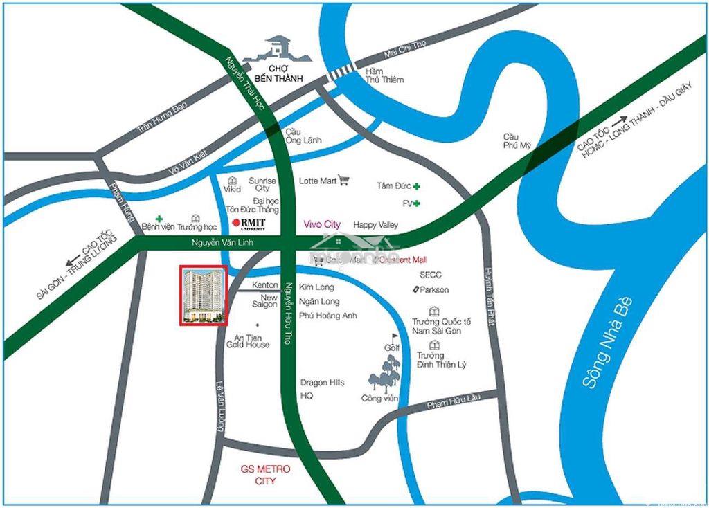 Cần bán lại căn hộ 3pn - goldora plaza mt lê văn lương gần đh rmit q7 - Ảnh 3