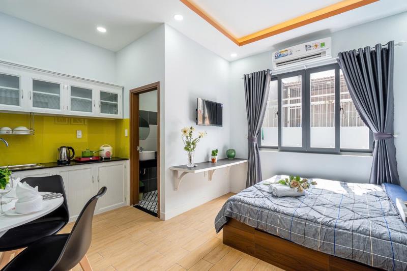 Căn hộ cửa sổ lớn full nội thất gần quận 1 – đinh bộ lĩnh, bình thạnh