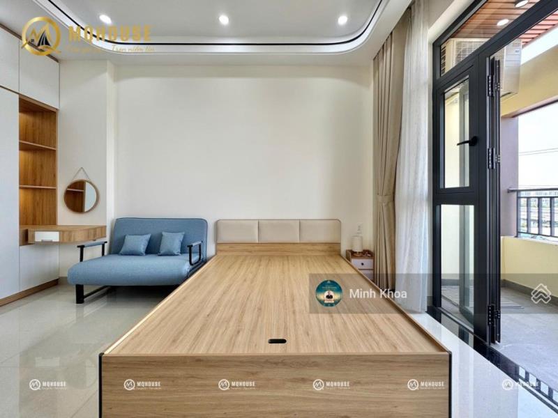 Cho thuê cc mini studio ban công tone gỗ cực đẹp gần etown cộng hòa, hvhk, ga t3 - Ảnh 3