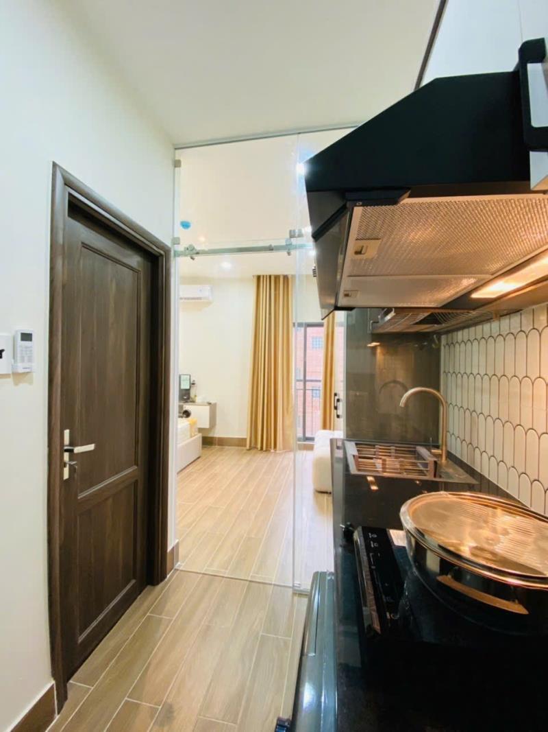 Căn hộ 1 phòng ngủ ban công tách bếp full nội thất| 📌 trần bình trọng, bình thạnh - Ảnh 2