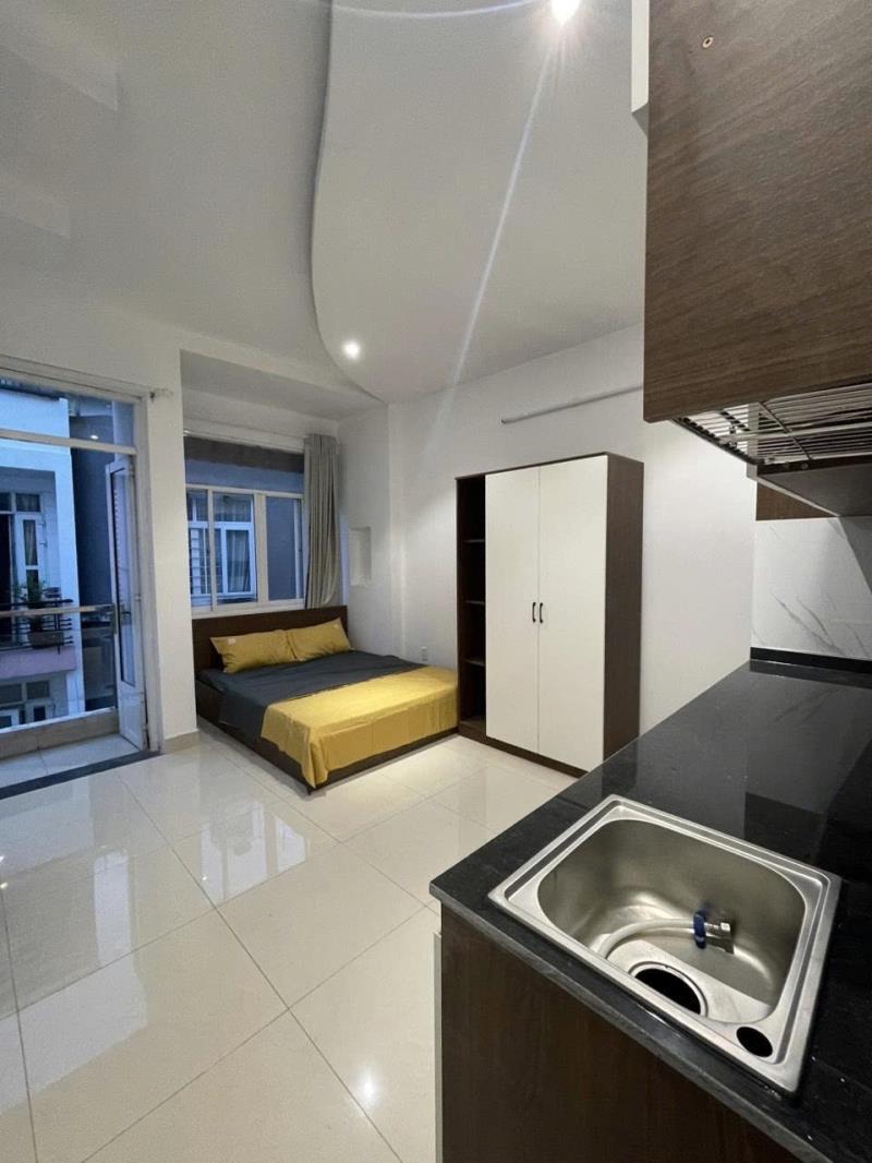 Cho thuê căn hộ 35m² có ban công – full nội thất – gần chợ bà chiểu, bình thạnh - Ảnh 4