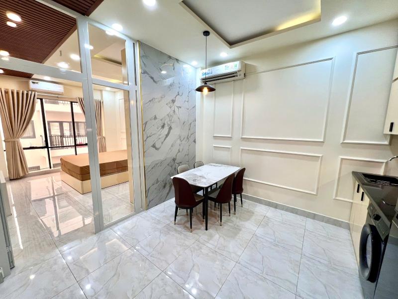 Cho thuê căn hộ 1pn tách bếp - gần q1,q2 - chợ bà chiểu - bùi đình túy - bình thạnh - Ảnh 4