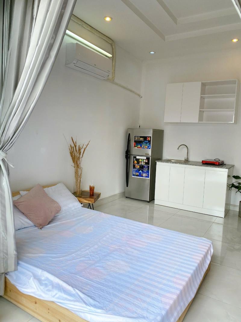 Cho thuê căn hộ 35m² có ban công – full nội thất – gần hàng xanh, hutech | nguyễn văn thương, bình thạnh - Ảnh 4