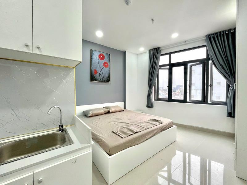Cho thuê phòng tại bình thạnh, full nội thất, cửa sổ lớn, thoáng mát, gần trường sa, hoàng sa, quận 1