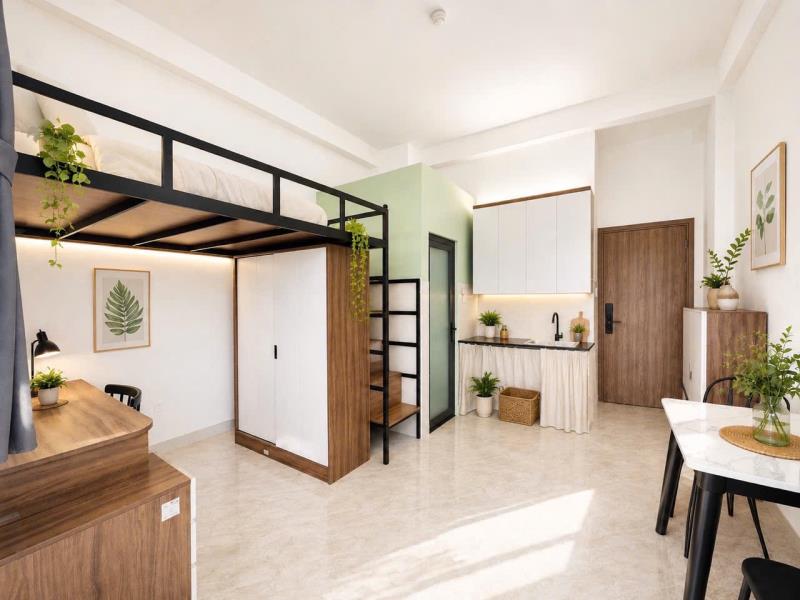 Dự án mới khai trương cho thuê duplex sang sịn đẹp mê luôn phan huy ích - Ảnh 2