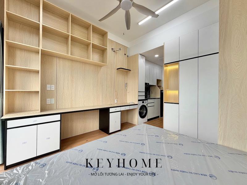 Studio bancol full nội thất máy giặt riêng ngay iuh nguyễn văn dung - Ảnh 4