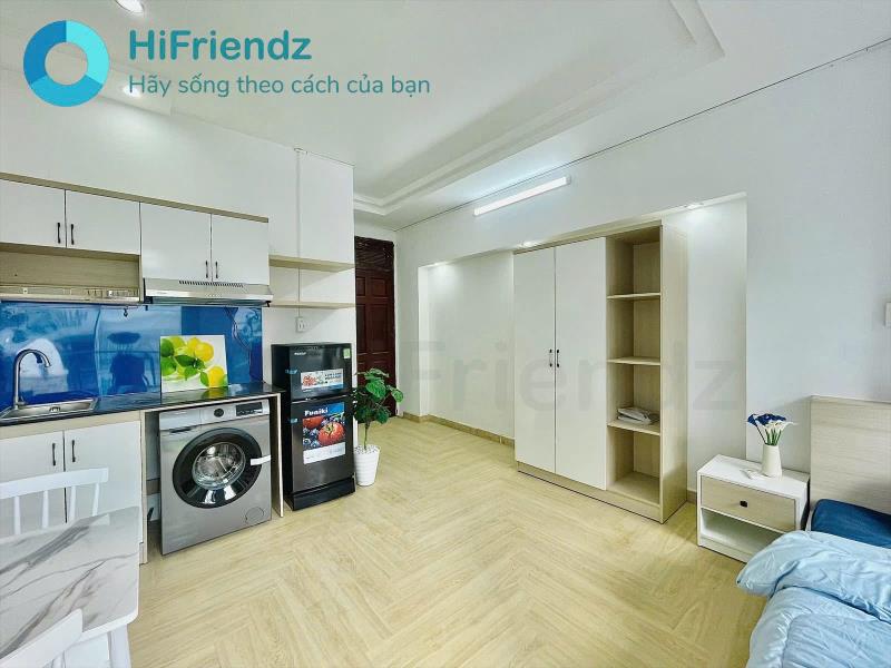 Cho thuê căn hộ có ban công rộng và cửa sổ thoáng mát full nội thất đường chu văn an quận bình thạnh, gần bình thạnh, phú nhuận - Ảnh 4