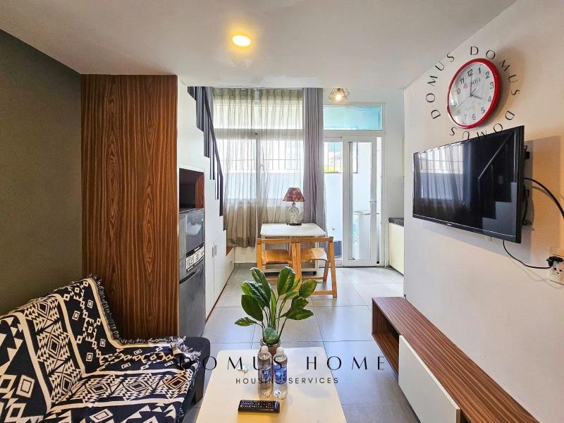 Duplex ban công máy giặt riêng lý phục man q7