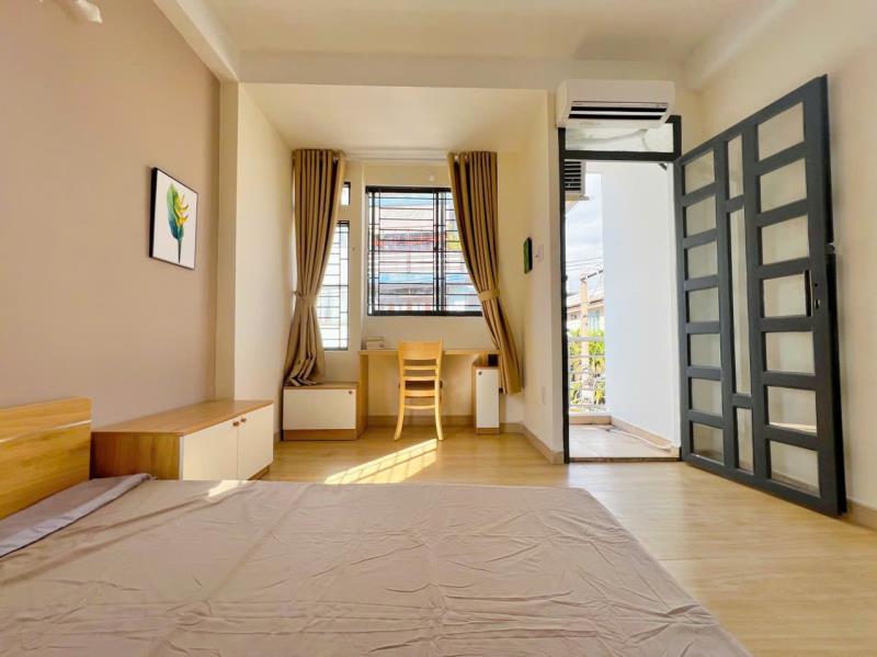 Căn hộ 1pn, ban công - gần sân bay tân sơn nhất, etown, vincom cộng hòa