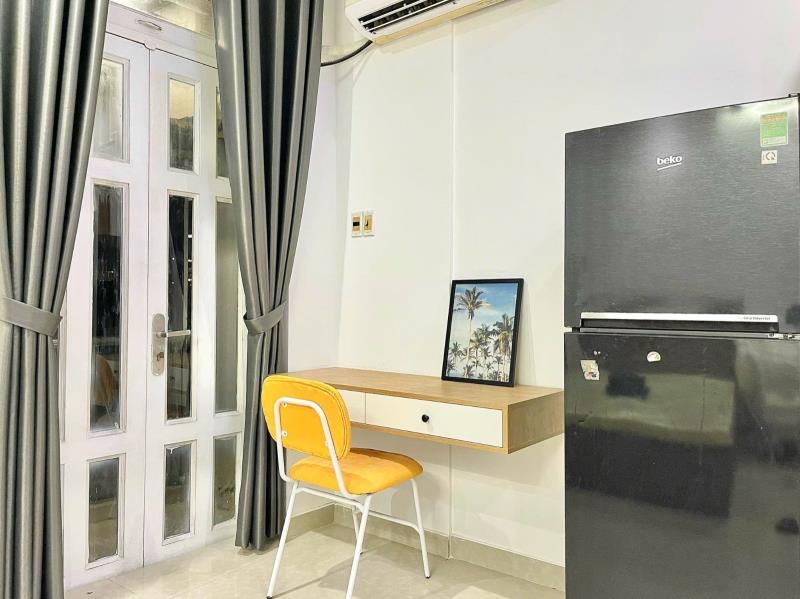 Cho thuê căn hộ chợ bà chiểu - bùi hữu nghĩa full nội thất tách bếp - giáp q1 q3 - Ảnh 3