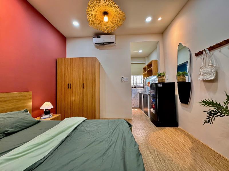 Cho thuê căn hộ 1pn thuận tiện đi lại, , tiện nghi, full nội thất - Ảnh 3