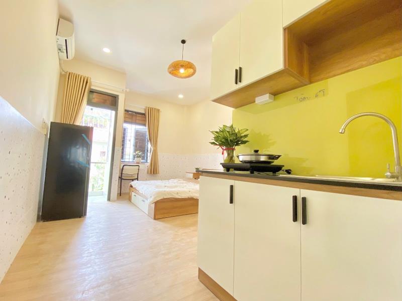 Cho thuê phòng 35m² ban công thoáng – nội thất siêu mới, siêu xinh | xô viết nghệ tĩnh  - Ảnh 4