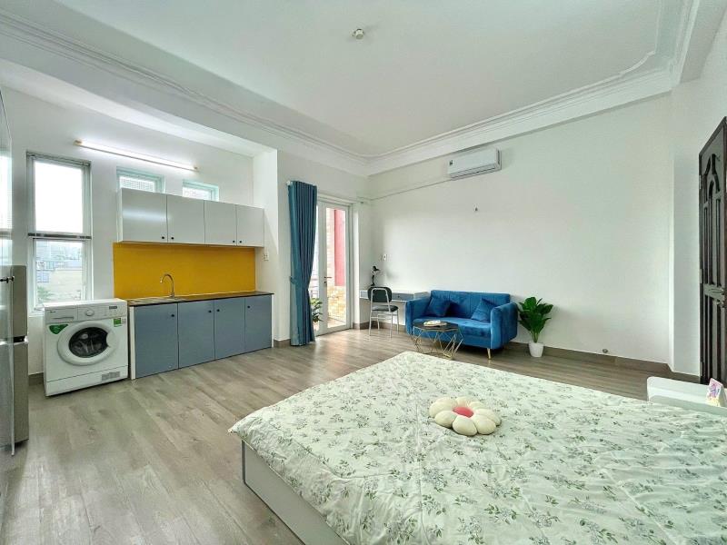 Cho thuê căn hộ bình thạnh – 40m² – ban công riêng – full nội thất – máy giặt riêng – gần hàng xanh - Ảnh 3
