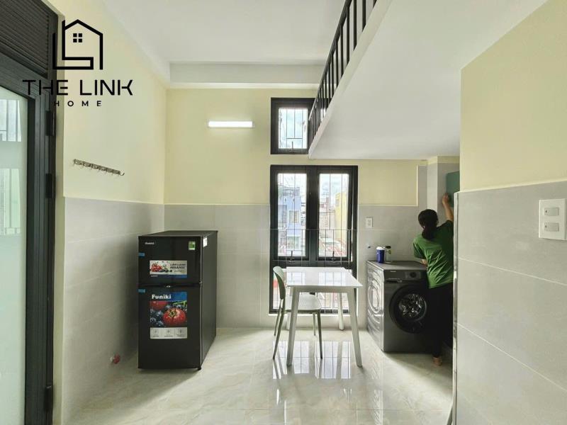 Cho thuê căn hộ có gác lửng cao ráo thoáng mát full nội thất đường bình quới quận bình thạnh, gần thanh đa, quận 1 - Ảnh 2