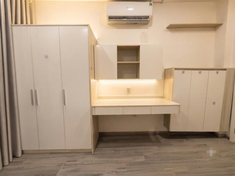 Cho thuê căn hộ có ban công rộng và cửa sổ lớn thoáng mát full nội thất đường nguyễn gia trí quận bình thạnh, sát đh hutech, uef - Ảnh 2