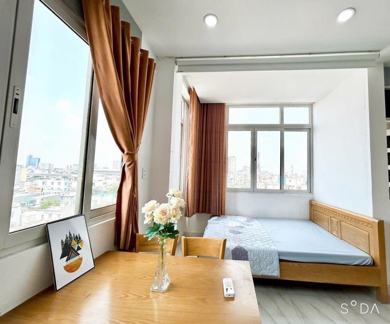 Cho thuê căn hộ ban công rộng, thang máy – nguyễn hữu cảnh, bình thạnh sát quận 1
