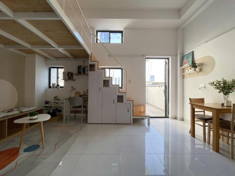 Cho thuê căn hộ duplex full nội thất ban công ngay điện biên phủ bình thạnh gần q1, hutech, uef - Ảnh 2