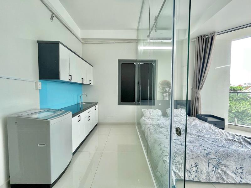 Cho thuê căn hộ 35m² 1 phòng ngủ ban công, tách bếp – ngô đức kế, bình thạnh gần quận 1, hàng xanh - Ảnh 4