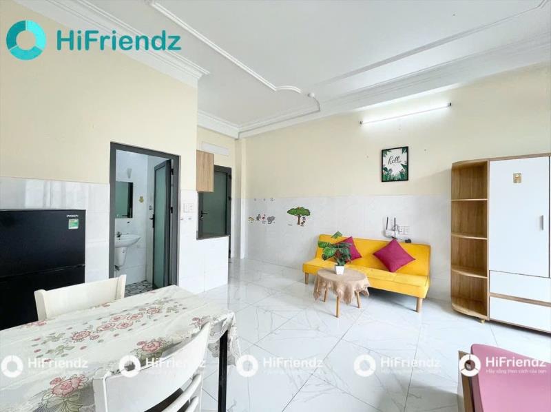 Căn hộ studio có ban công thoáng | 35m2 full nội thất | gần etown cộng hoà - Ảnh 2