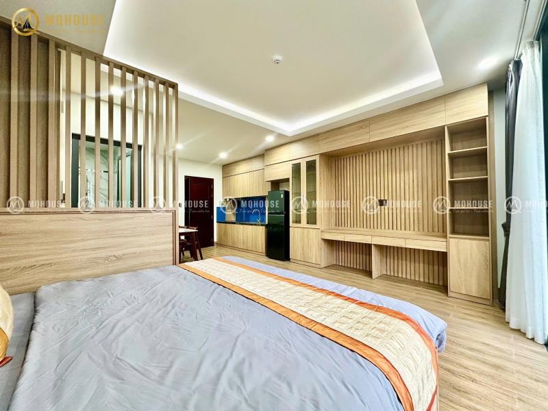 Cc mini studio ban công tone gỗ cực đẹp gần mũi tàu âu cơ - trường chinh - Ảnh 2