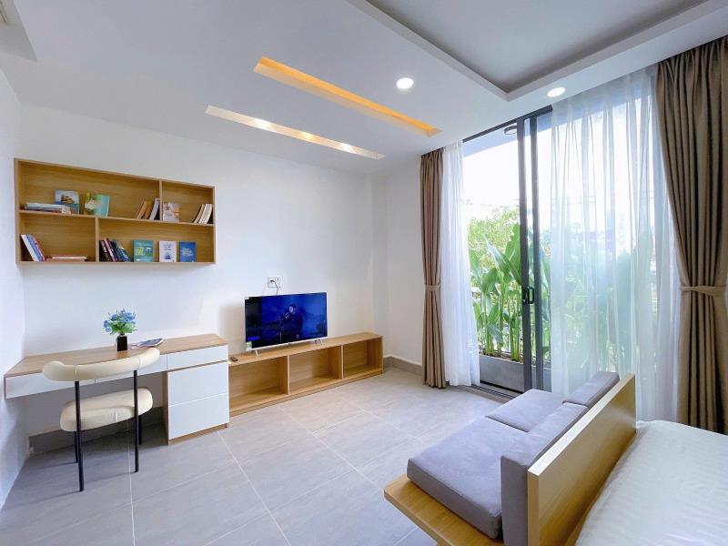 Cho thuê căn hộ 1pn balcony điện biên phủ gần công viên lê văn tám, hồ con rùa, bờ kè hoàng sa quận 1 - Ảnh 2