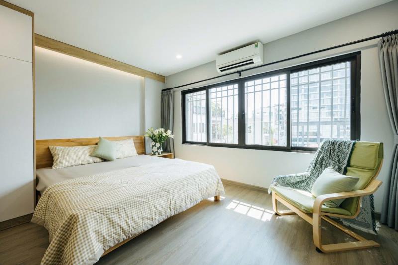 Cho thuê studio 45m2 tách bếp - full nội thất - ngay tại hai bà trưng, quận 3 gần chợ tân định và thuận tiện di chuyển lên trung tâm quận 1 - Ảnh 4