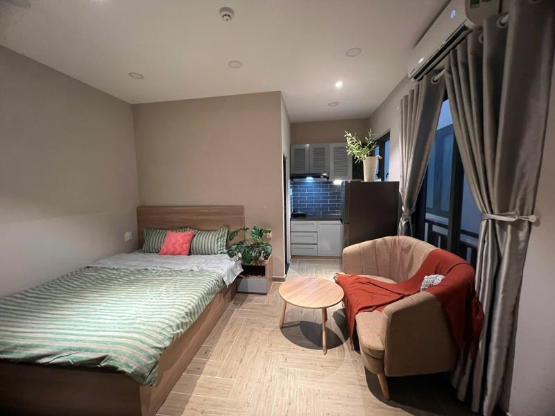 Phòng 35m2 full nội thất, thang máy, phòng gym ngay giáp quận 1- nơ trang long, bình thạnh