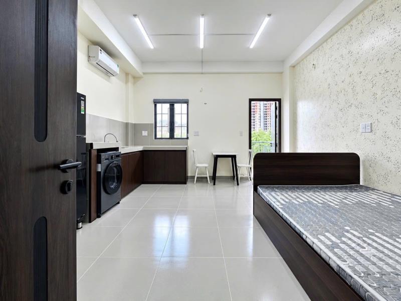 Cho thuê chung cư mini siêu rộng tại bình thạnh, gần phú nhuận - sân bay - quận 1 quận 3 quận 10 tân bình có ban công, giặt riêng, thang thoát hiểm, thang máy