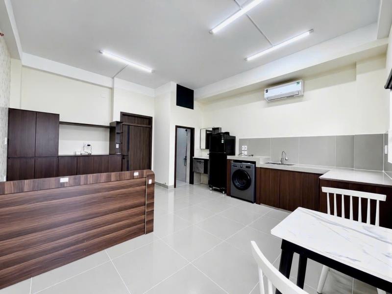 Cho thuê chung cư mini siêu rộng tại bình thạnh, gần phú nhuận - sân bay - quận 1 quận 3 quận 10 tân bình có ban công, giặt riêng, thang thoát hiểm, thang máy - Ảnh 4
