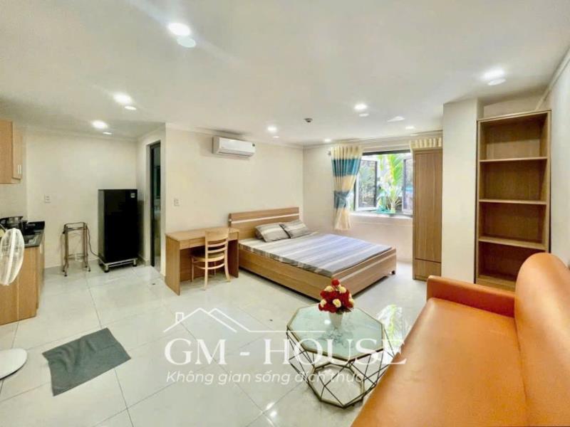 Cho thuê căn hộ full nội thất cửa sổ trời thang máy bảo vệ tại võ duy ninh bình thạnh gần q1, q2