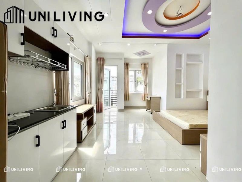 Cho thuê căn hộ sát chợ bà chiểu, siêu thoáng, ban công lớn, full nội thất – lê quang định, bình thạnh 