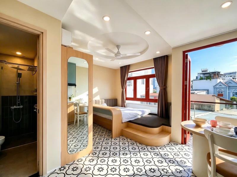 Mới trống lại căn hộ studio siêu đẹp ngay gần cầu thị nghè - Ảnh 4