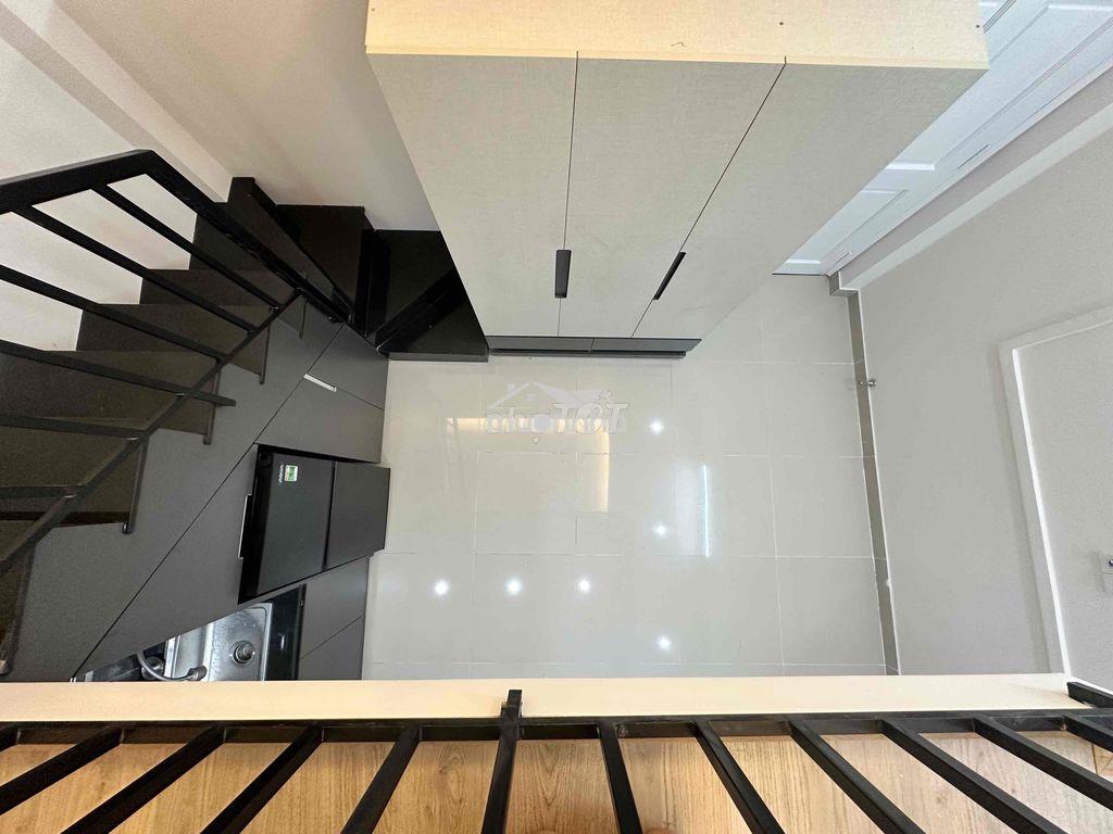 Cho thuê phòng trọ gác lửng tại cmt8 full nội thất 30m2 - Ảnh 2