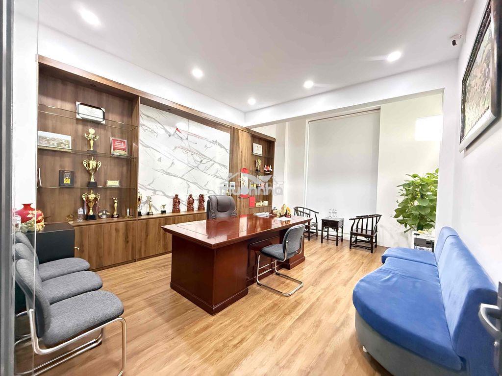 Cho thuê toà vp trệt 2 lầu đã setup full nội thất sẵn như hình - Ảnh 2