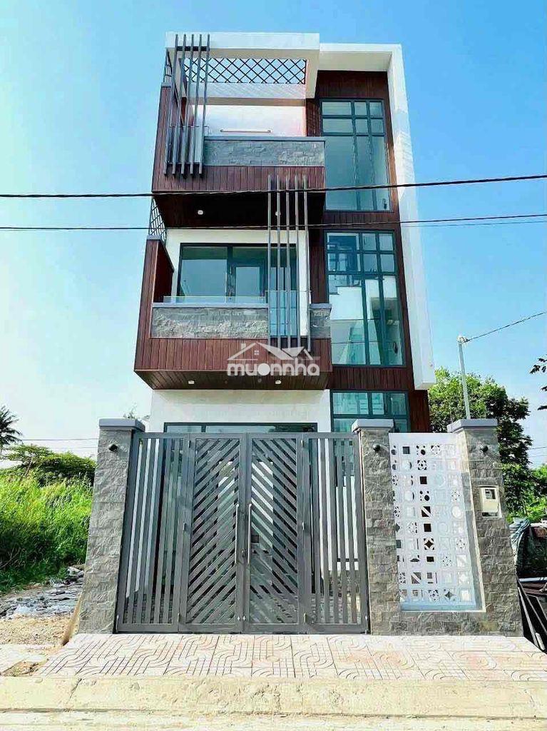 Cho thuê nhà long thuận 3 tầng 3pn3wc phòng thờ sân thượng có máy lạnh