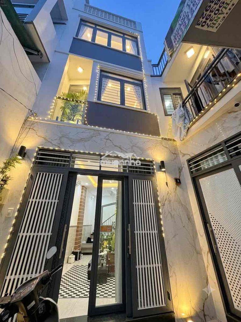 35m2(3.5x9.5), 4 tầng, hẻm xe hơi, lạc long quân sát chợ tân bình