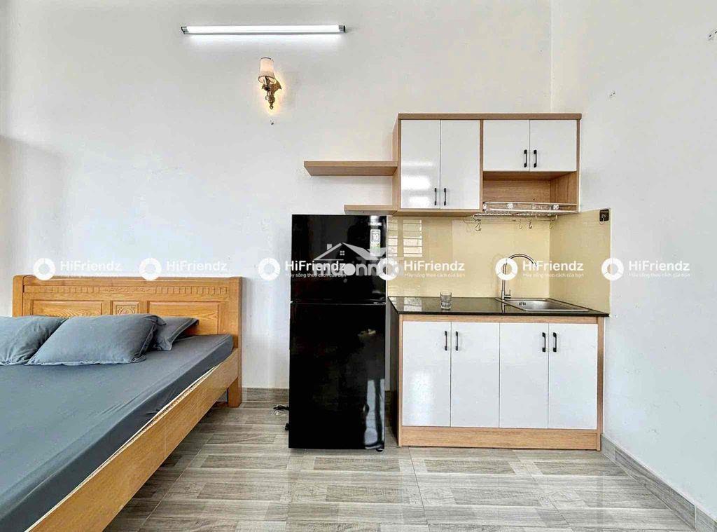 Căn hộ dịch vụ full nt bancol cửa sổ siêu thoang giờ giấc tự do - Ảnh 3