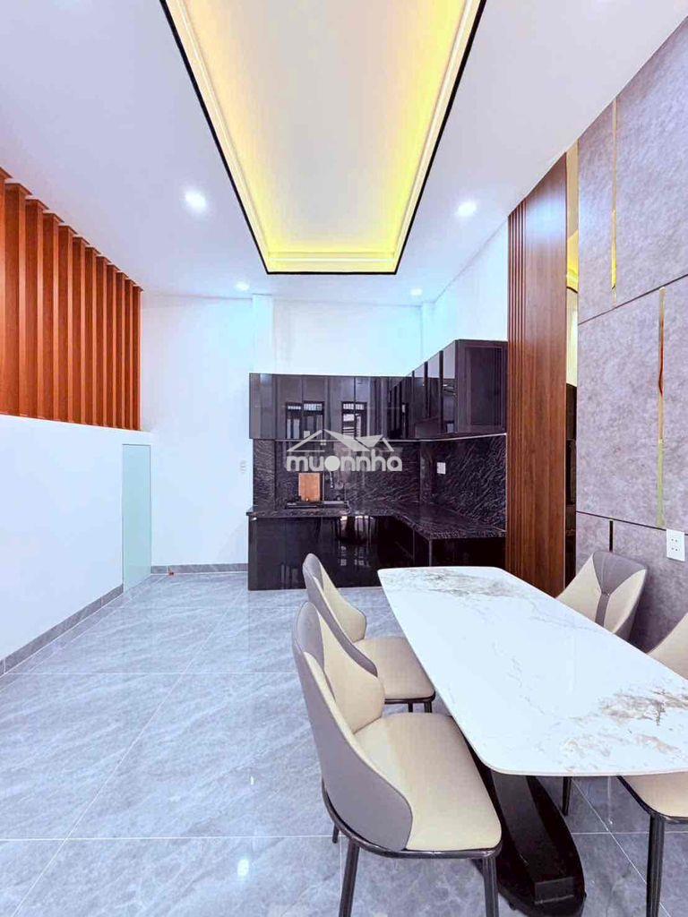 🟢 Nhà bán 4 tầng xây mới 100%_6 x 8-4pn hẻm sau lưng m tiền đường âu d - Ảnh 4