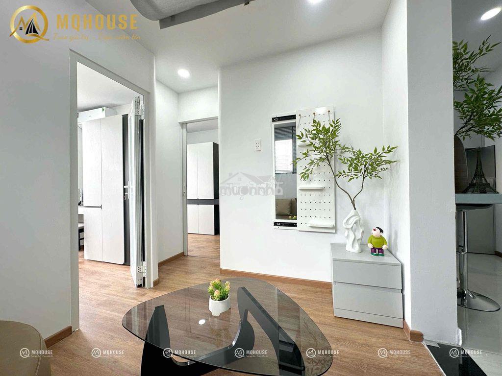 2pn ban công full nt máy giặt riêng tone trắng ngay luỹ bán bích - Ảnh 2