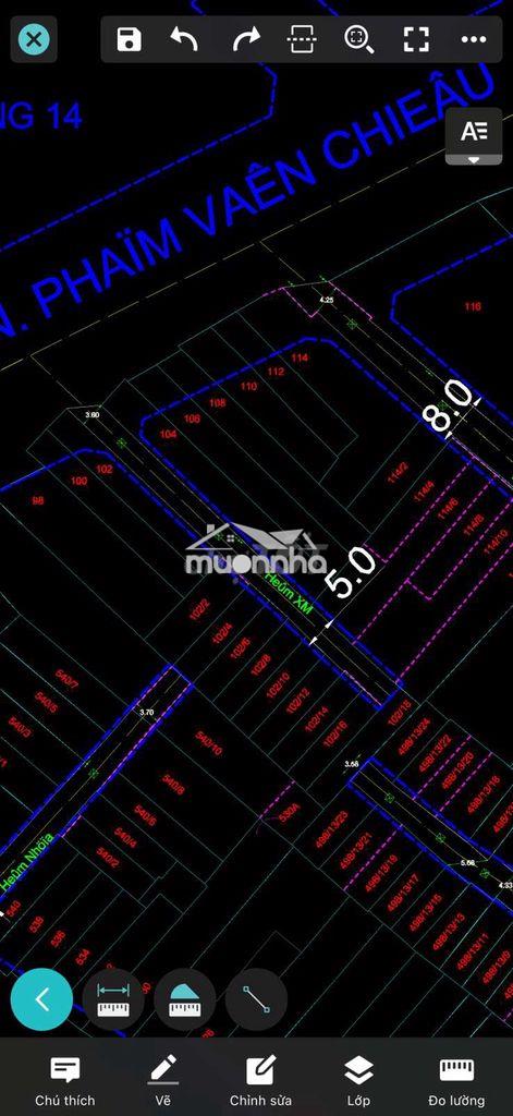 Bn:hẻm 102 phạm văn chiêu p9 gò vấp, dt 49/76m²,2- 3pn, , giá 4.85 tỷ