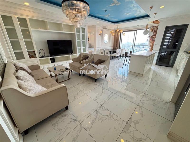 Cho thuê gấp căn hộ 2pn dt lớn nhất 117m2 the gold view