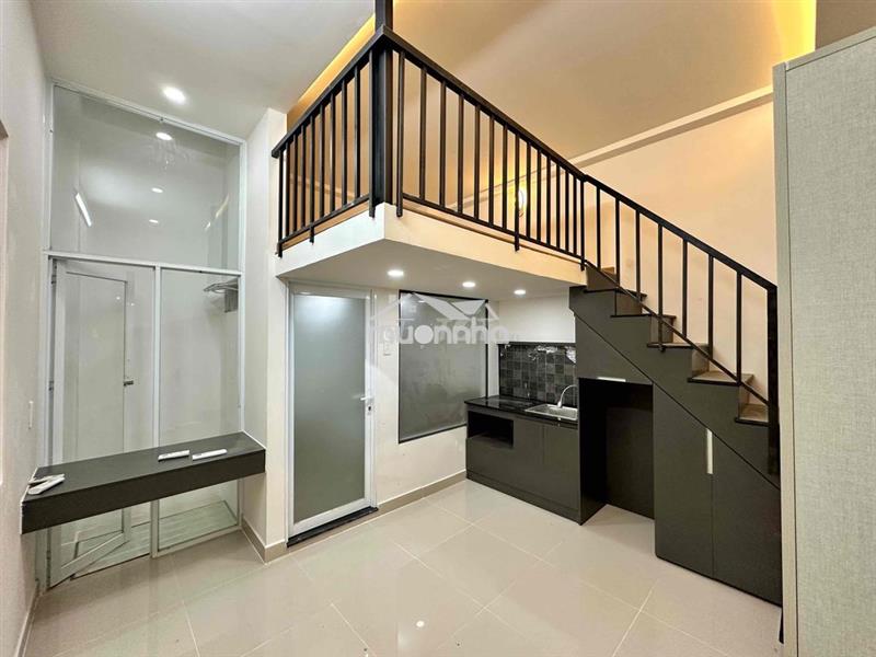 Cho thuê phòng trọ gác lửng tại cmt8 full nội thất 30m2