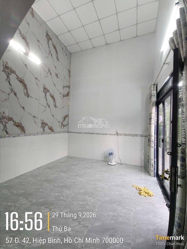 Bán nhà  đường 42, hiệp bình chánh, thủ đưcs, ko quy hoạch - Ảnh 2