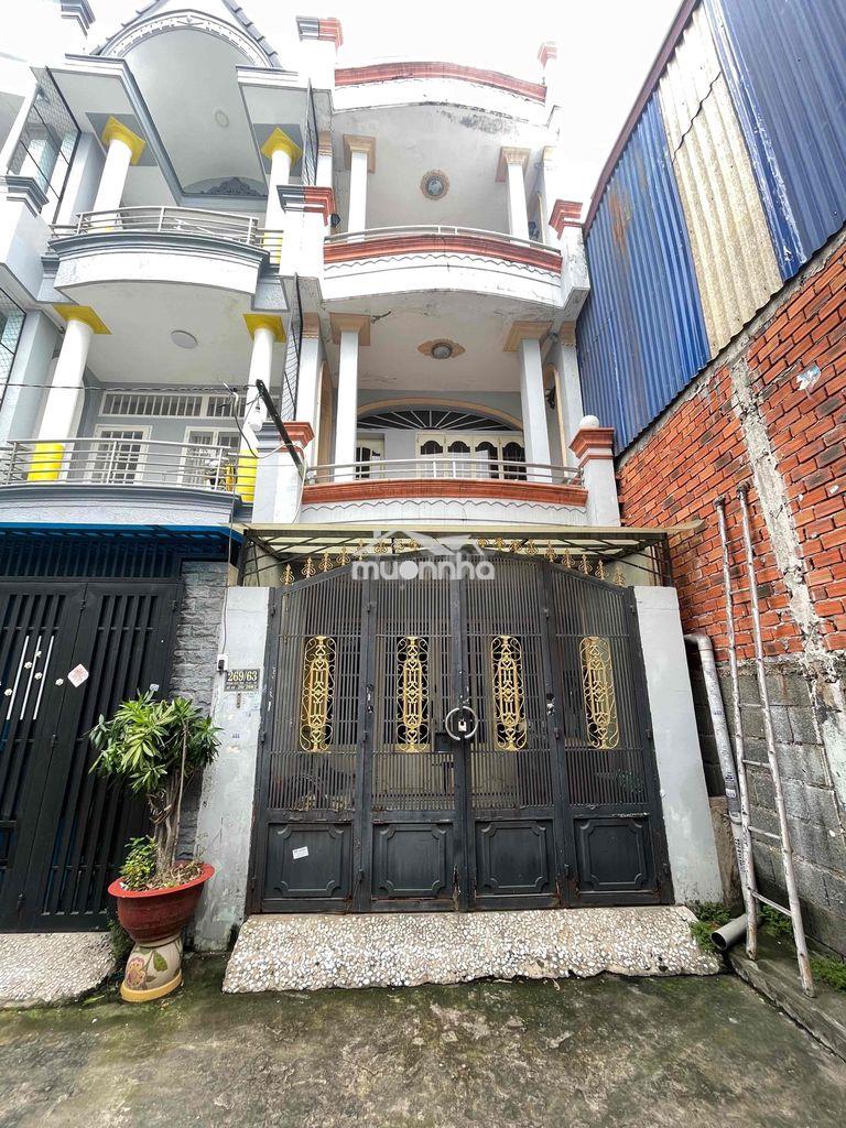 Bán nhà hẻm 269 phan huy ích, ô tô vào tận nơi, 4 tầng giá 6,7 tỷ tl
