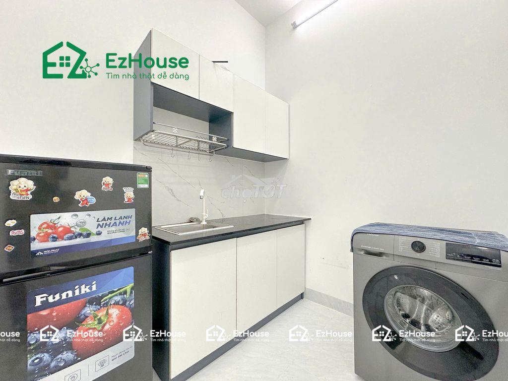 Cho thuê 1pn- 1pk full nội thất- bancol siuu rộng ngay cầu tham lương - Ảnh 4