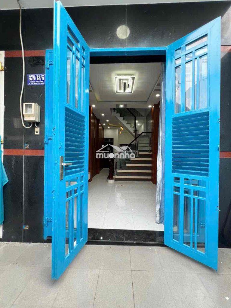 Bán nhà phú định q8, 43m2 4 tầng btct, 4pn, gần mặt tiền - 4.58 tỷ