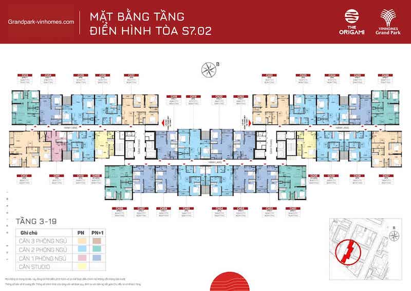 Tòa U: 10 căn hộ 2 phòng ngủ và 4 căn hộ 2 phòng ngủ+ trên mỗi mặt sàn.